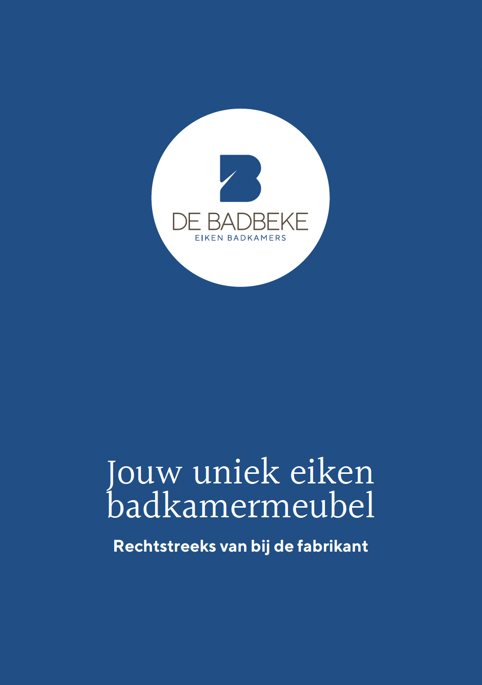 Cover folder De Badbeke